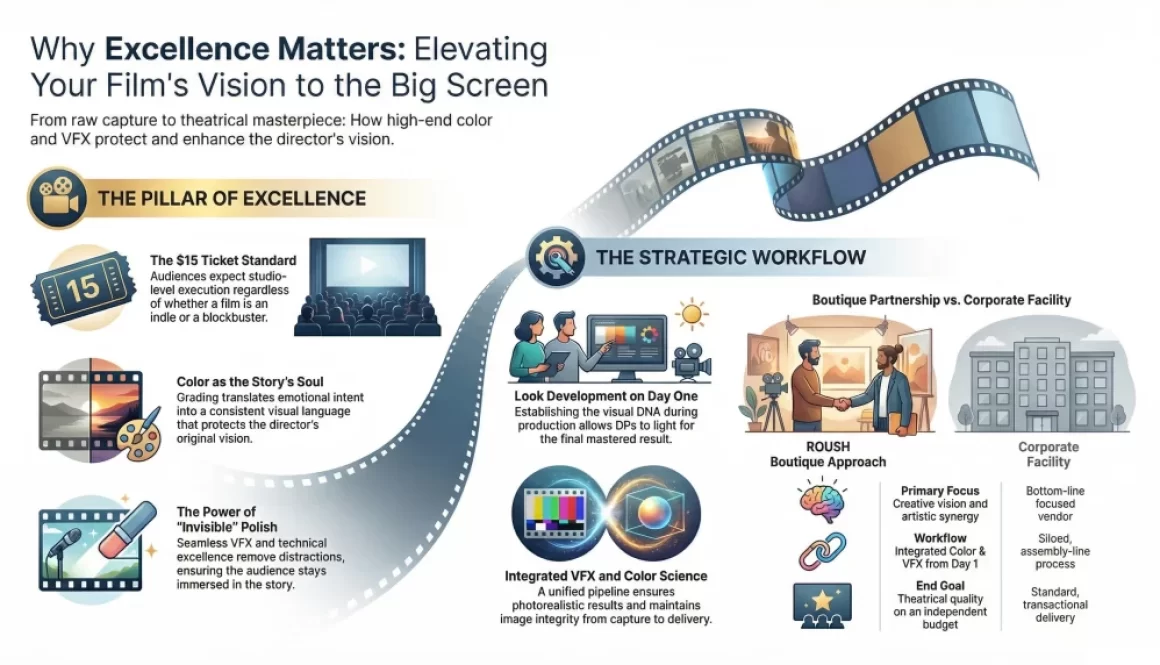 Why Excellence Matters- Elevating Your Film’s Vision to the Big Screen